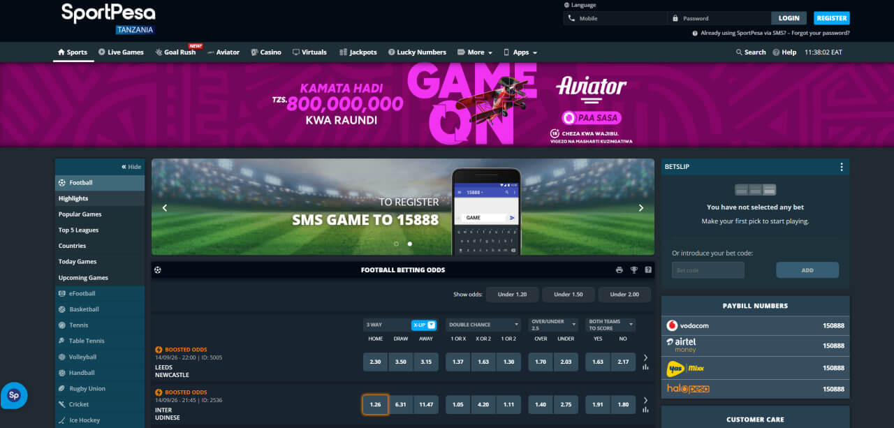 SportPesa Tanzania
