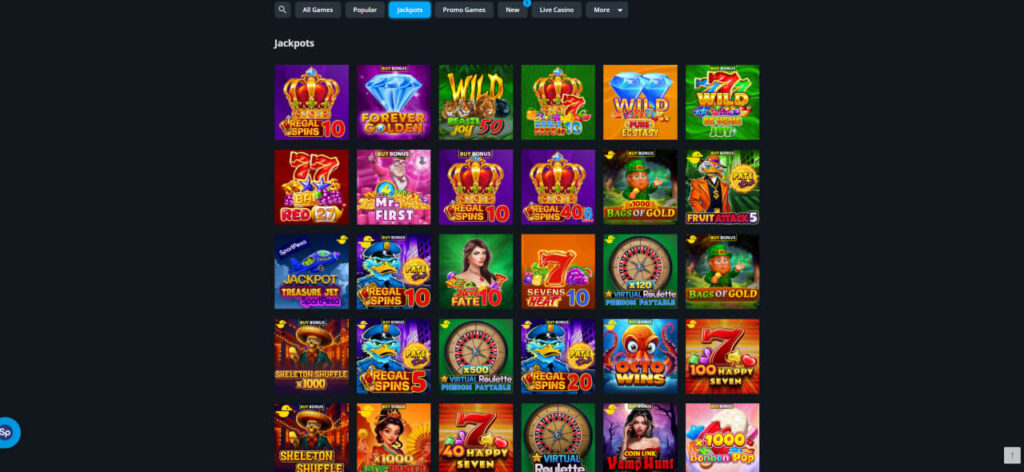 sportpesa casino game