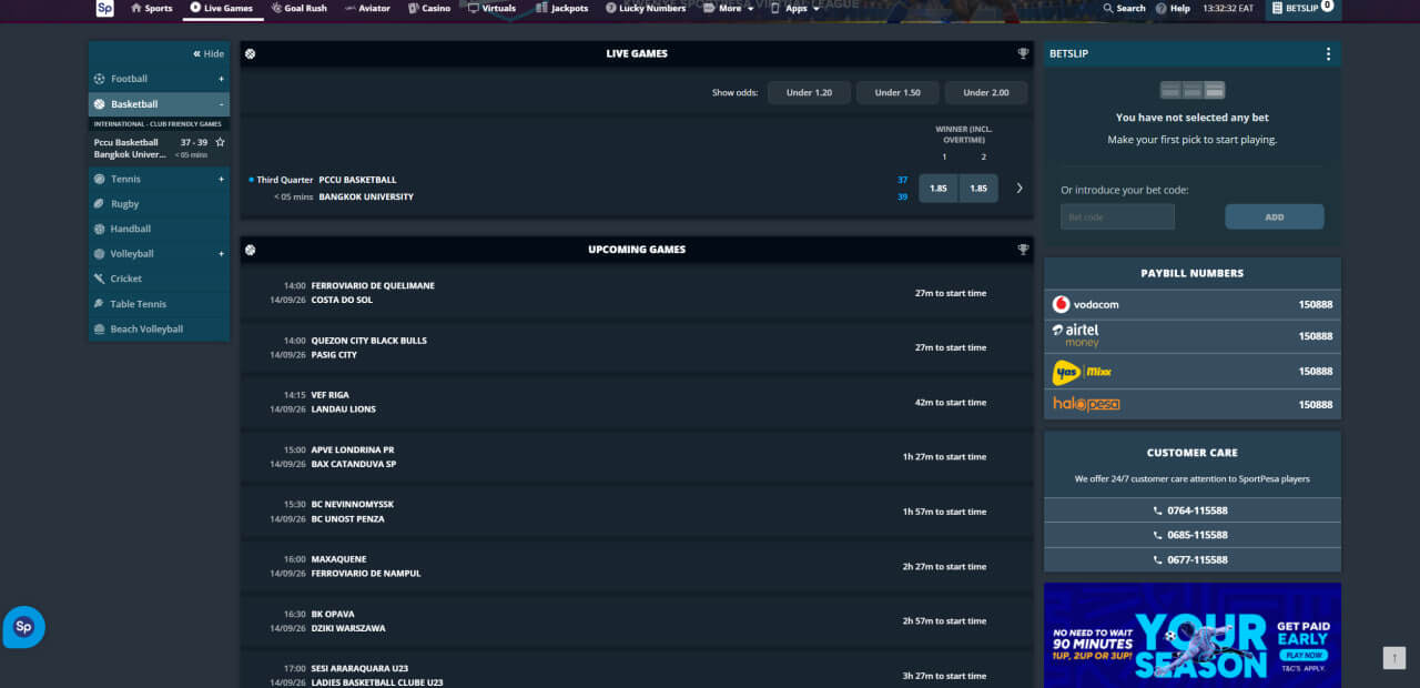 Live Betting